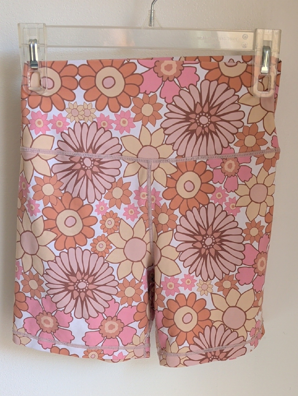 Kavala Collective Flower Power biker shorts Size Medium